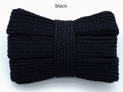 2cm Wider Flat Shoelaces New Casual Sneakers Laces for Shoes Fashion Rope Shoelace 100/120/140/160CM Shoes Accessories 1Pair - Smarsty