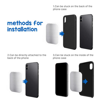Magnetic Car Phone Holder Metal Plate For Smartphone - Smarsty