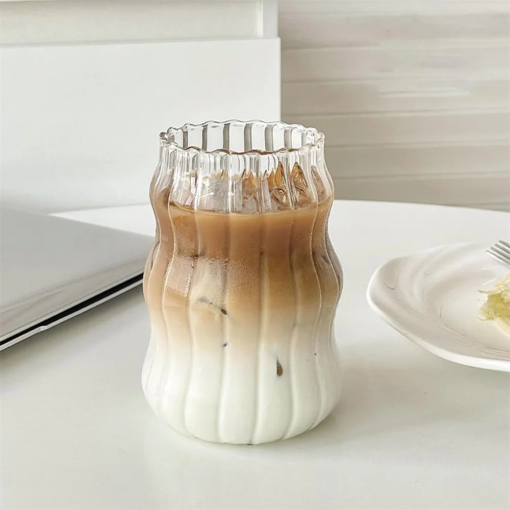 Heat Resistant 530ml Glass Cup for Tea and Juice - Smarsty
