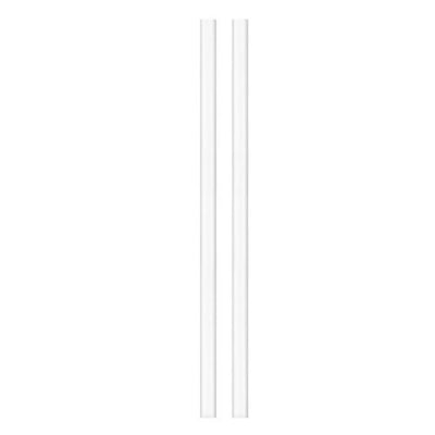 Reusable Straw with Cleaning Brush Plastic Replacement Straw Compatible with Stanley 40 oz 30 oz Cup Tumbler - Smarsty