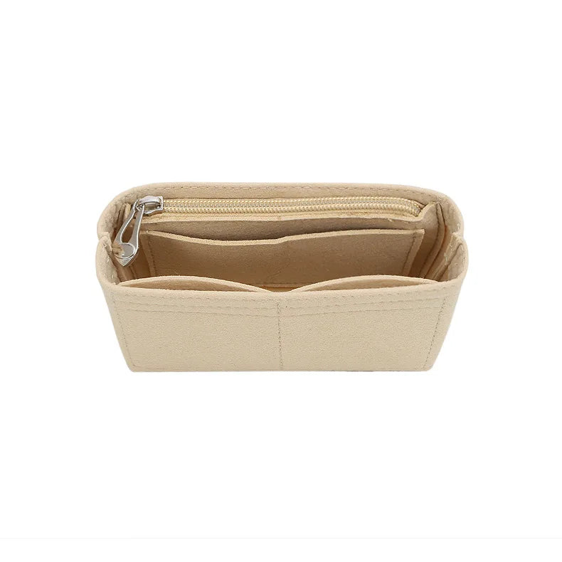 Felt Insert Bag Organizer Bag In Bag For Handbag Purse Organizer for Longchamp Mini Shoulder Bag