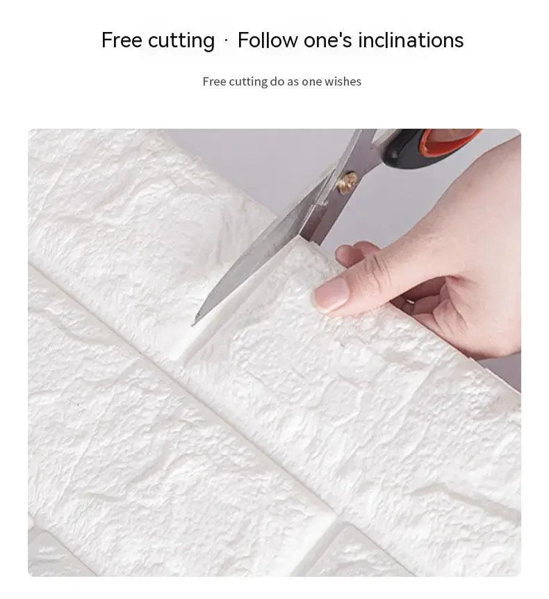 Self-Adhesive 3D Brick Wallpaper for Stylish Decor - Smarsty