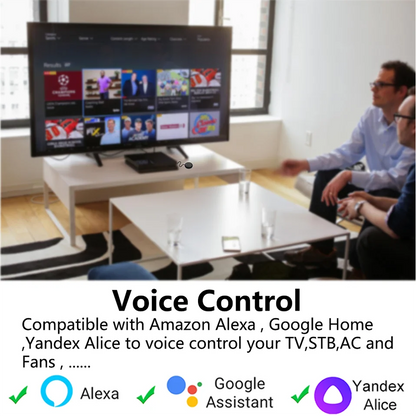 Tuya WiFi Smart IR Remote Control Compatible with Alexa - Smarsty