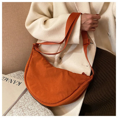 Casual Nylon Crossbody Bag for Women Large Capacity - Smarsty