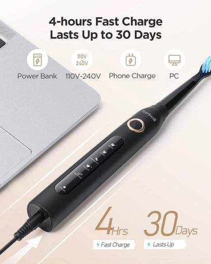 Fairywill Electric Sonic Toothbrush with USB Charging - Smarsty