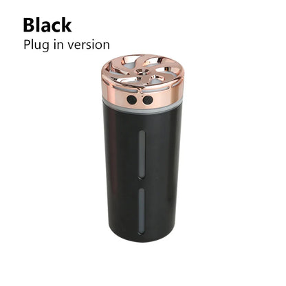 300ml Silent Car Air Humidifier With Color Night Light - Smarsty