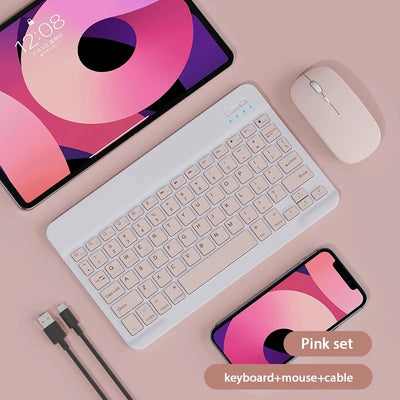 Magnetic Tablet Keyboard for Tablets Bluetooth Rechargeable - Smarsty