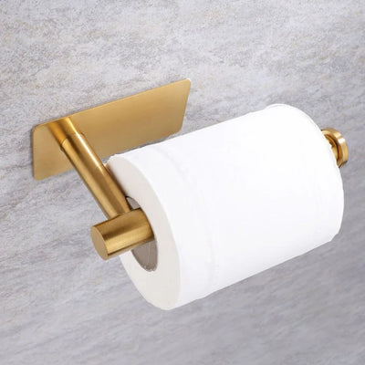 Stainless Steel Adhesive Paper Holder for Kitchen and Bathroom - Smarsty