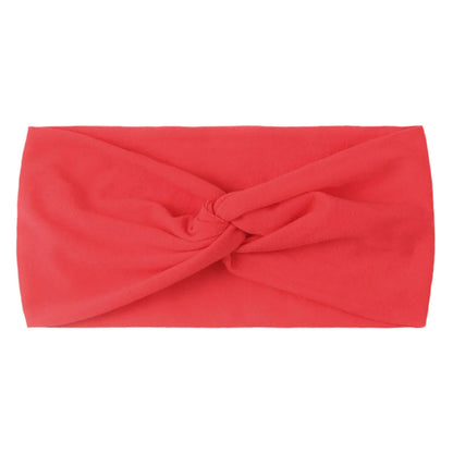 Candy Color Knotted Baby Girl Headband Soft Elastic - Smarsty