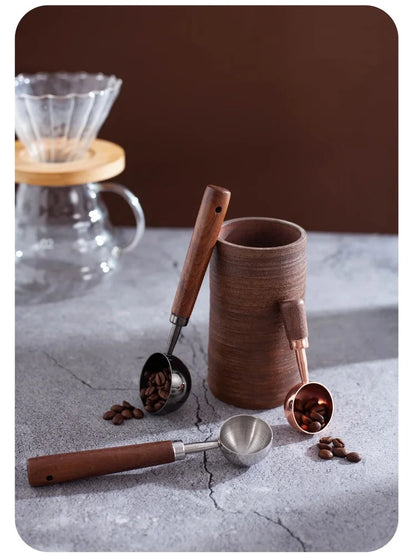 Walnut Wooden Measuring Spoon Set for Kitchen Use - Smarsty