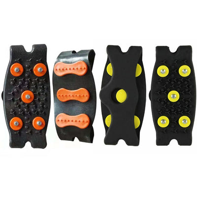 5-Stud Climbing Crampons Anti Slip Mountaineering Cleats Unisex Snow Claw Shoe Covers Walking Hiking Accessories - Smarsty