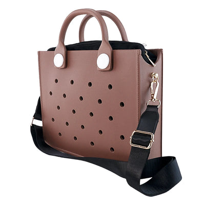 EVA Shoulder Tote Bag Waterproof For Women Beach Storage - Smarsty