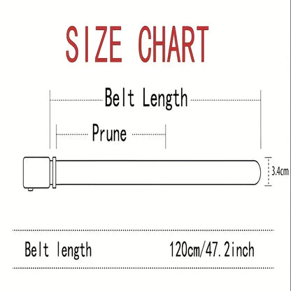 Mens Luxury Automatic Buckle Canvas Belt for Jeans - Smarsty