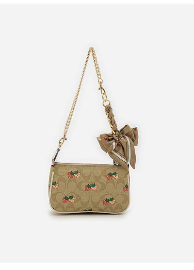 Bag Extension Chain Bow Bag Strap Chain Bag Hanging Chain Strap DIY Bag Chain Adjustment Extended Shoulder Armpit - Smarsty