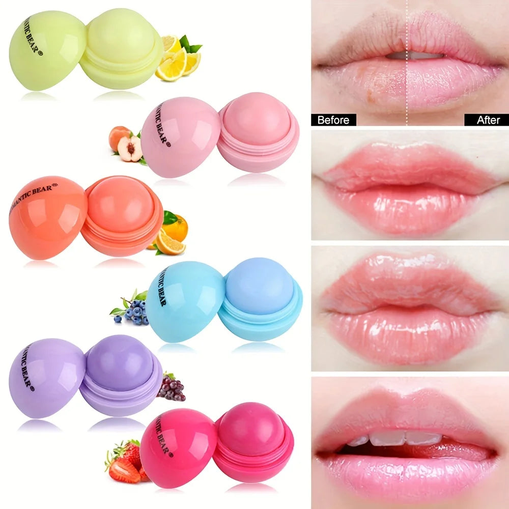 Cute Ball Shaped Lip Balm for Hydration and Soothing - Smarsty