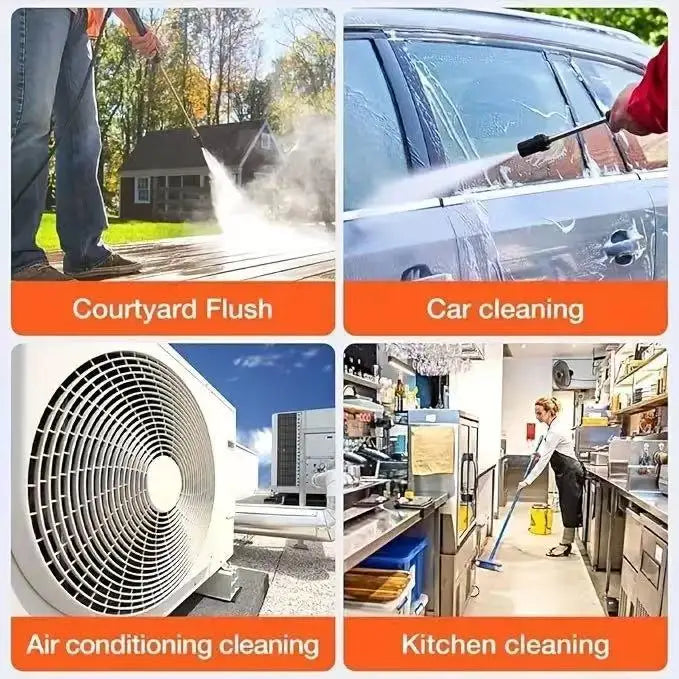 Wireless High-Voltage Cleaning Machine (Dual Electric), Portable Wireless High-Voltage Electric Car Cleaning Machine, Foam Spray Gun Car Cleaning Tool, High-Voltage Car Cleaning Water Gun, Wireless Charging Car Floor Cleaning