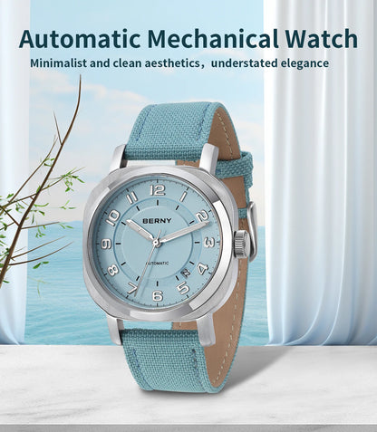 BERNY Women's Mechanical Watch With Sapphire Crystal - Smarsty