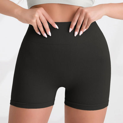 Women's High Waist Peach Lift Hip Sports Shorts Tight Yoga Shorts Shorts for Women Women's Shorts Summer Womens Shorts Elegant - Smarsty