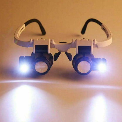 2X LED Magnifying Glasses for Watch Repair - Smarsty