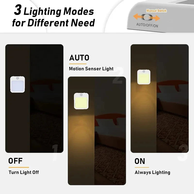Motion Sensor LED Night Light for Children's Bedrooms - Smarsty