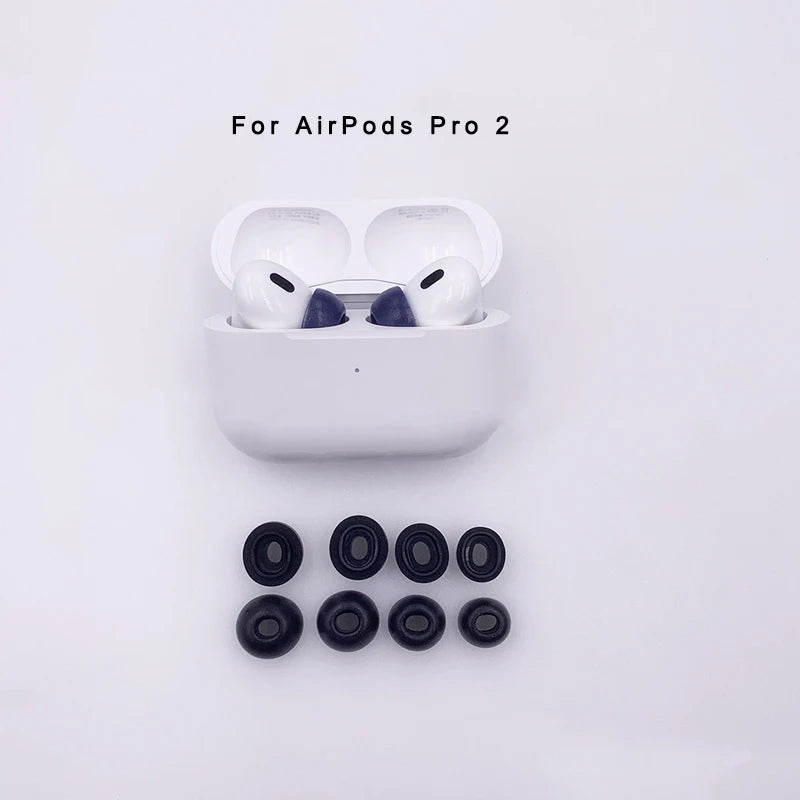 Memory Foam Ear Tips for Apple AirPods Pro 2 - Smarsty