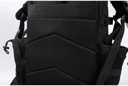 25L/45L Tactical Backpack for Men and Women Outdoor Survival Bug Out Bag Small School Rucksack Hking with Bottle Holder