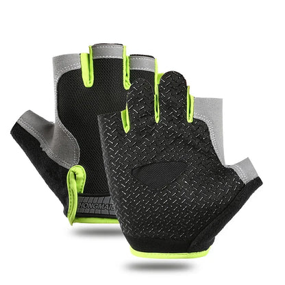 Breathable Half Finger Cycling Gloves Anti Slip Shock Absorption - Smarsty