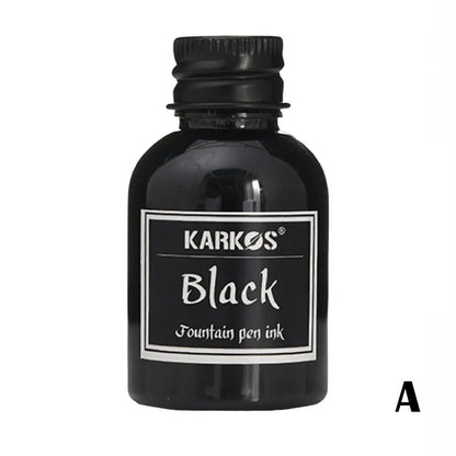 10 Colors 30ML Colorful Fountain Pen Ink Refilling Inks Universal Refill Ink Stationery School Brand New Product School Supplies