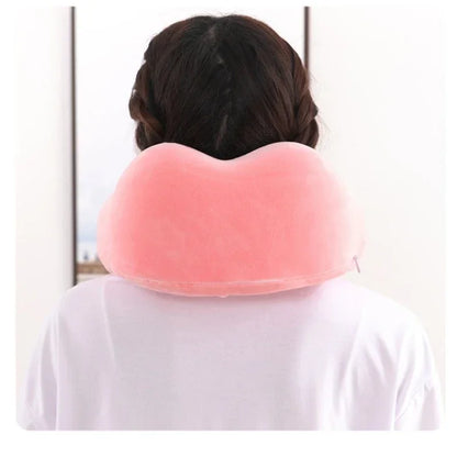 U Shaped Memory Foam Neck Pillow for Travel Comfort - Smarsty