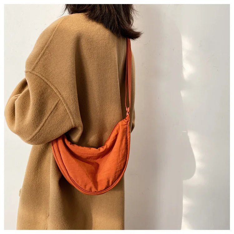 Casual Nylon Crossbody Bag for Women Large Capacity - Smarsty