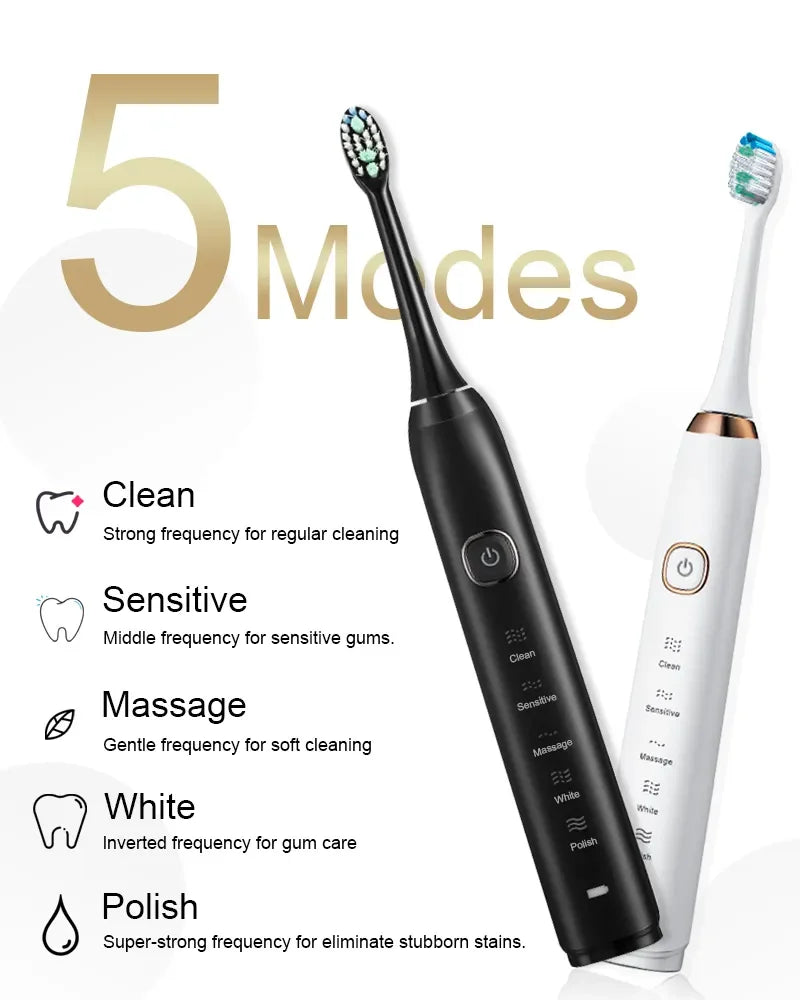 Sarmocare Sonic Electric Toothbrush for Deep Cleaning - Smarsty