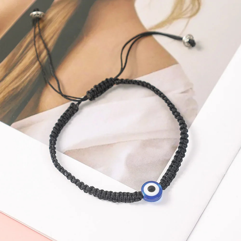 Lucky Red Rope Evil Eye Bracelet for Protection - Smarsty