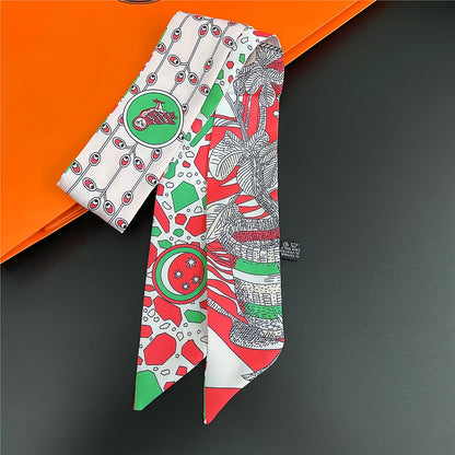 Silk Summer Scarf for Women Lightweight Neckwear - Smarsty