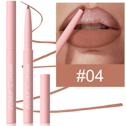 Matte Red Brown Lip Liner Pencil for Plump Lips - Smarsty