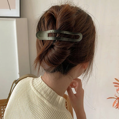 Acrylic Matte Duckbill Hair Claw Clips Strong Comfortable - Smarsty