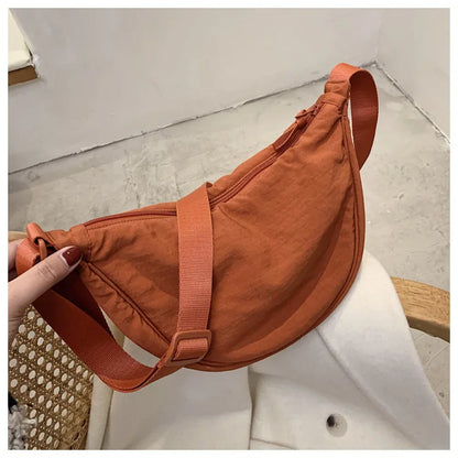 Casual Nylon Crossbody Bag for Women Large Capacity - Smarsty