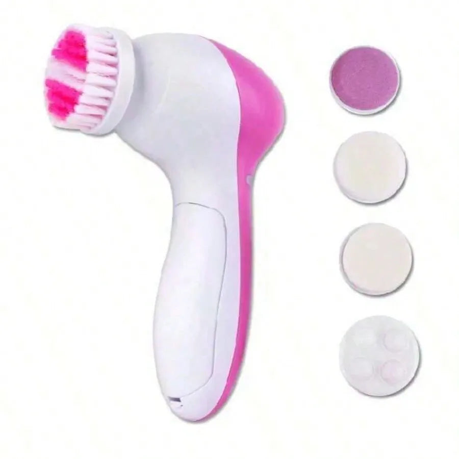 Electric Facial Cleaner 5 In 1 Spa Massager Tool - Smarsty