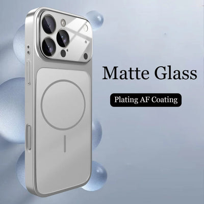 Glass Nano Matte MagSafe Case for iPhone Shockproof - Smarsty