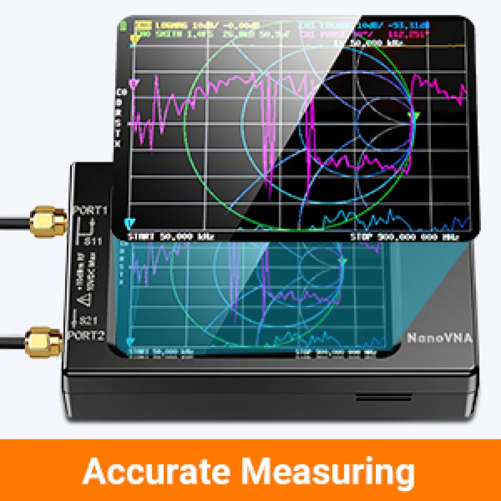 NanoVNA-H Vector Network Analyzer with SD Card Support - Smarsty