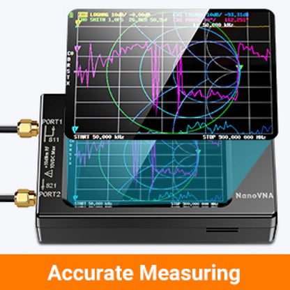 NanoVNA-H Vector Network Analyzer with SD Card Support - Smarsty