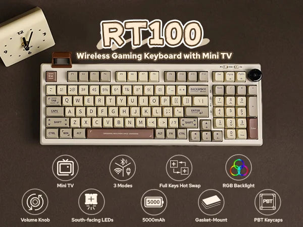 97 Key 95 Percent Mechanical Keyboard With Bluetooth