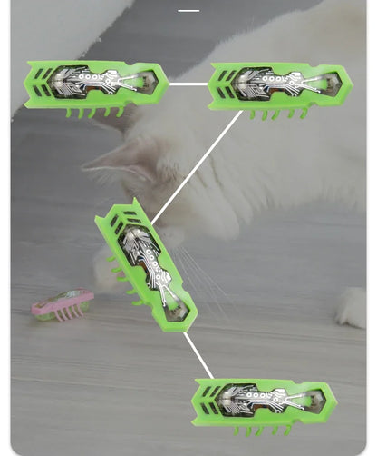 Funny Electric Catnip Bug Toy with Automatic Tunnel - Smarsty