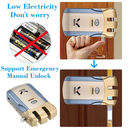 Smart Invisible Deadbolt Door Lock with Remote Control - Smarsty
