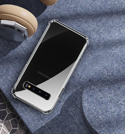Transparent Silicone Case For Galaxy Phones Soft Shockproof - Smarsty