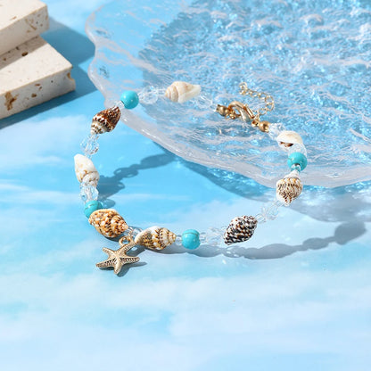 Bohemian Starfish Bracelet for Women Beach Jewelry - Smarsty