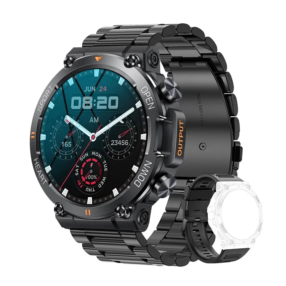 HD Bluetooth Call Smart Watch for Men Fitness Tracker - Smarsty