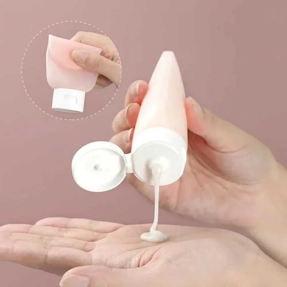 Refillable 60ml Travel Squeeze Tube Bottle Set - Smarsty