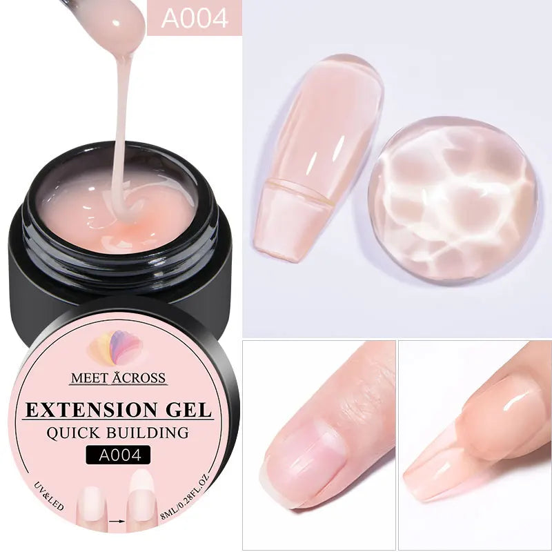 Nude Milk White Gel Nail Polish for Long Lasting Manicure - Smarsty