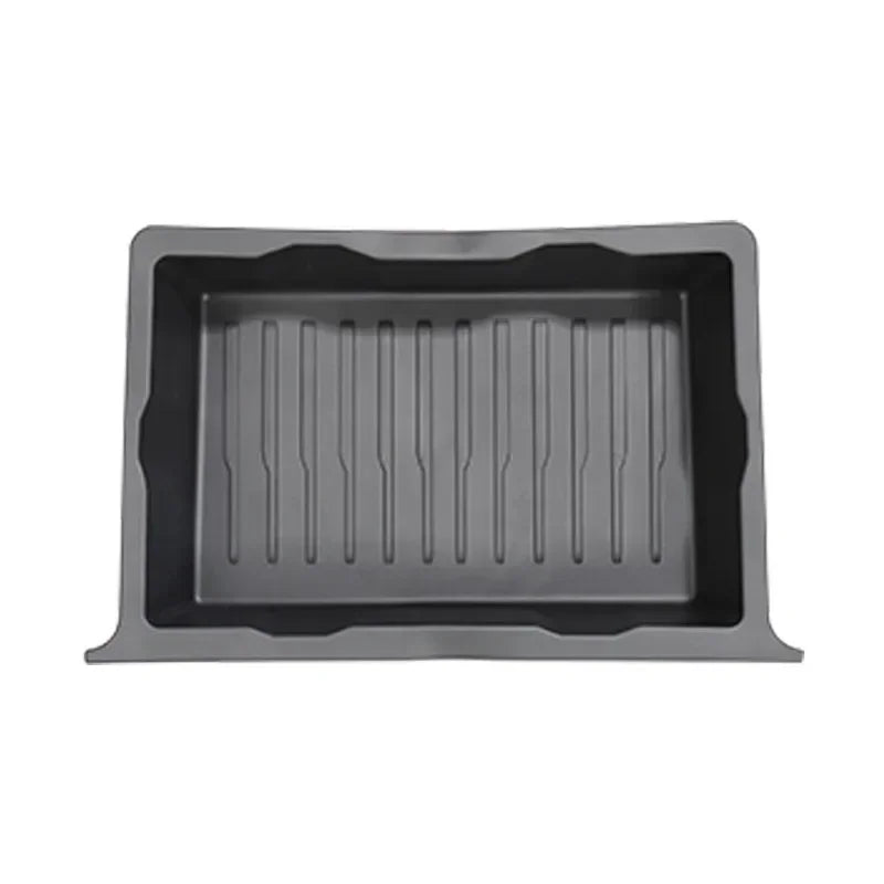 Underseat Storage Box for Tesla Model Y 2021-2024 Seats Drawer TPE Hidden Storage Tray Push Pull Car Organizer Car Accessories - Smarsty
