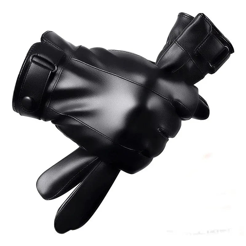 Men's Waterproof Winter Cycling Gloves Warm Cold Protection - Smarsty